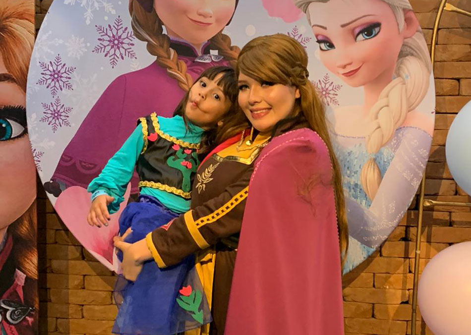 Personagem Vivo Frozen 2 para Festas Infantis Personagem Vivo Frozen para Festas Infantis
